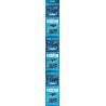 GUDI 40301 non  SÚNG TRƯỜNG TẤN CÔNG M416 8 TỔ HỢP bộ đồ chơi xếp lắp ráp ghép mô hình Gun SUPER SENTAI M416 ASSAULT RIFLE