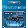 GUDI 40301 non  SÚNG TRƯỜNG TẤN CÔNG M416 8 TỔ HỢP bộ đồ chơi xếp lắp ráp ghép mô hình Gun SUPER SENTAI M416 ASSAULT RIFLE