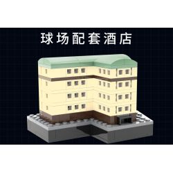 KAIYU K86102 86102 non  CÂU LẠC BỘ BÓNG ĐÁ CHELSEA STANFORD BRIDGE COURT (KHÓA HỌC PHÒNG XE HƠI) bộ đồ chơi xếp lắp ráp ghép mô hình Buildings STAMFORD BRIDGE STADIUM 4137 khối