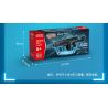 GUDI 40301 non  SÚNG TRƯỜNG TẤN CÔNG M416 8 TỔ HỢP bộ đồ chơi xếp lắp ráp ghép mô hình Gun SUPER SENTAI M416 ASSAULT RIFLE