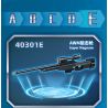 GUDI 40301 non  SÚNG TRƯỜNG TẤN CÔNG M416 8 TỔ HỢP bộ đồ chơi xếp lắp ráp ghép mô hình Gun SUPER SENTAI M416 ASSAULT RIFLE