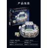 KAIYU K86102 86102 non  CÂU LẠC BỘ BÓNG ĐÁ CHELSEA STANFORD BRIDGE COURT (KHÓA HỌC PHÒNG XE HƠI) bộ đồ chơi xếp lắp ráp ghép mô hình Buildings STAMFORD BRIDGE STADIUM 4137 khối