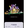 BALODY 21052 non  NGÔI NHÀ KẸO HALLOWEEN bộ đồ chơi xếp lắp ráp ghép mô hình Seasonal CANDY HOUSE Mùa Lễ Hội 780 khối