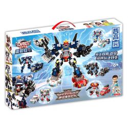 ZHEGAO KB2003 2003 KB2004 2004 KB2001 2001 non  SỰ TRỞ LẠI CỦA KABAO CAR GOD STORM HEAVY TITAN 5 COMBO bộ đồ chơi xếp lắp ráp ghép mô hình Movie & Game PENTASTORM X Phim Và Trò Chơi 807 khối