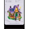 BALODY 21052 non  NGÔI NHÀ KẸO HALLOWEEN bộ đồ chơi xếp lắp ráp ghép mô hình Seasonal CANDY HOUSE Mùa Lễ Hội 780 khối