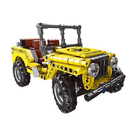 XINGBAO XB-07006 07006 XB07006 non  XE JEEP MUI TRẦN bộ đồ chơi xếp lắp ráp ghép mô hình  CONVERTIBLE JEEP Kỹ Thuật Công Nghệ Cao Mô Hình Phương Tiện 492 khối