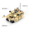 ACHKO 40013 non  XE TĂNG M1A1 bộ đồ chơi xếp lắp ráp ghép mô hình Military Army TANK Quân Sự Bộ Đội 393 khối