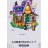 BALODY 21052 non  NGÔI NHÀ KẸO HALLOWEEN bộ đồ chơi xếp lắp ráp ghép mô hình Seasonal CANDY HOUSE Mùa Lễ Hội 780 khối