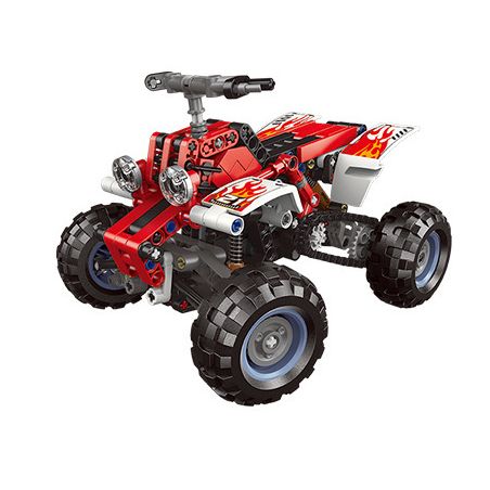 XINGBAO XB-07005 07005 XB07005 non  XE ĐẠP ĐỊA HÌNH BÃI BIỂN bộ đồ chơi xếp lắp ráp ghép mô hình Motorcycle Motorbike BEACH MOTORCYCLE Xe Hai Bánh 364 khối