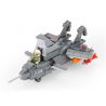 ACHKO 40012 non  MÁY BAY CHIẾN ĐẤU TUYỆT VỜI bộ đồ chơi xếp lắp ráp ghép mô hình Military Army FIGHTER Quân Sự Bộ Đội 331 khối