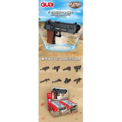 GUDI 40601 non  ĐẠI BÀNG SA MẠC 8 KẾT HỢP bộ đồ chơi xếp lắp ráp ghép mô hình Gun SUPER SENTAI Súng
