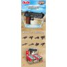 GUDI 40601 non  ĐẠI BÀNG SA MẠC 8 KẾT HỢP bộ đồ chơi xếp lắp ráp ghép mô hình Gun SUPER SENTAI Súng