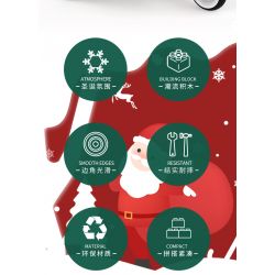 BALODY 21059 non  GIÁNG SINH BA BÁNH bộ đồ chơi xếp lắp ráp ghép mô hình Motorcycle Motorbike Xe Hai Bánh 1529 khối