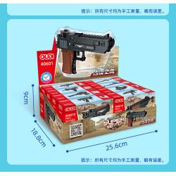 GUDI 40601 non  ĐẠI BÀNG SA MẠC 8 KẾT HỢP bộ đồ chơi xếp lắp ráp ghép mô hình Gun SUPER SENTAI Súng
