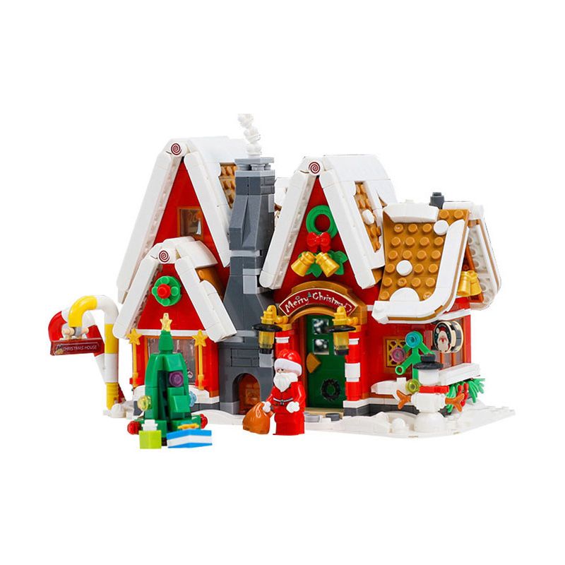 BALODY 21058 non Lego NHÀ BÁNH GỪNG bộ đồ chơi xếp lắp ráp ghép mô hình Christmas Giáng Sinh 1026 khối