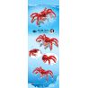 Kazi KY80045 80045 non  SEA WORLD 6 MÔ HÌNH CÁ MẬP ĐẦU BÚA CUA HOÀNG ĐẾ BẠCH TUỘC KHỔNG LỒ TÔM BỌ NGỰA ĐUÔI CHIM ĐỎ MEXICO ẨN SĨ bộ đồ chơi xếp lắp ráp ghép mô hình Creator OCEAN Sáng Tạo 1041 khối