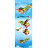 Kazi KY80045 80045 non  SEA WORLD 6 MÔ HÌNH CÁ MẬP ĐẦU BÚA CUA HOÀNG ĐẾ BẠCH TUỘC KHỔNG LỒ TÔM BỌ NGỰA ĐUÔI CHIM ĐỎ MEXICO ẨN SĨ bộ đồ chơi xếp lắp ráp ghép mô hình Creator OCEAN Sáng Tạo 1041 khối