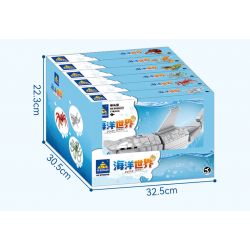 Kazi KY80045 80045 non  SEA WORLD 6 MÔ HÌNH CÁ MẬP ĐẦU BÚA CUA HOÀNG ĐẾ BẠCH TUỘC KHỔNG LỒ TÔM BỌ NGỰA ĐUÔI CHIM ĐỎ MEXICO ẨN SĨ bộ đồ chơi xếp lắp ráp ghép mô hình Creator OCEAN Sáng Tạo 1041 khối