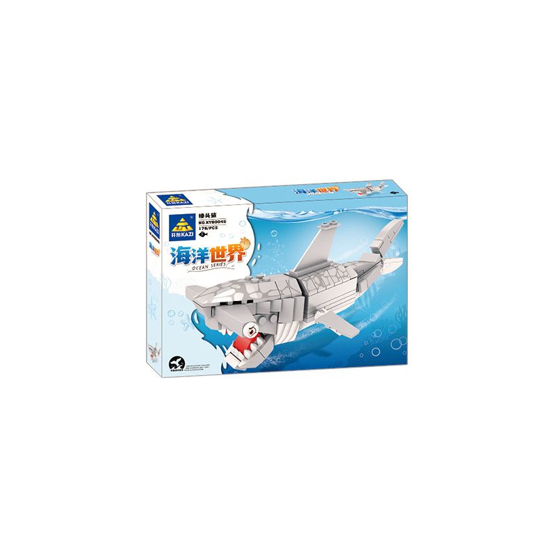 Kazi KY80045 80045 non  SEA WORLD 6 MÔ HÌNH CÁ MẬP ĐẦU BÚA CUA HOÀNG ĐẾ BẠCH TUỘC KHỔNG LỒ TÔM BỌ NGỰA ĐUÔI CHIM ĐỎ MEXICO ẨN SĨ bộ đồ chơi xếp lắp ráp ghép mô hình Creator OCEAN Sáng Tạo 1041 khối