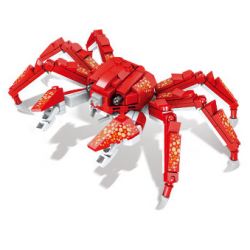 Kazi KY80045 80045 non  SEA WORLD 6 MÔ HÌNH CÁ MẬP ĐẦU BÚA CUA HOÀNG ĐẾ BẠCH TUỘC KHỔNG LỒ TÔM BỌ NGỰA ĐUÔI CHIM ĐỎ MEXICO ẨN SĨ bộ đồ chơi xếp lắp ráp ghép mô hình Creator OCEAN Sáng Tạo 1041 khối