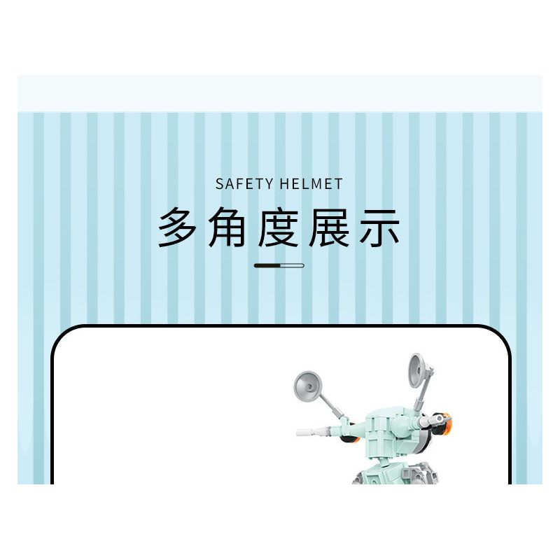 BALODY 21063 non  XE MÁY NHỎ TƯƠI bộ đồ chơi xếp lắp ráp ghép mô hình Motorcycle Motorbike AUTUMN PAINTING Xe Hai Bánh 1078 khối