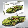 ACHKO 60012 DB-0084 0084 DB0084 non  LAMBORGHINI TRỞ LẠI XE bộ đồ chơi xếp lắp ráp ghép mô hình  Kỹ Thuật Công Nghệ Cao Mô Hình Phương Tiện 439 khối