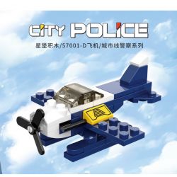 XINGBAO XB-57001 57001 XB57001 non  CÔNG AN THÀNH PHỐ (8 TRONG 1) bộ đồ chơi xếp lắp ráp ghép mô hình City CITY POLICE