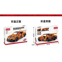 ACHKO 60010 YIMU YM-108 non  MCLAREN BACK BUS. bộ đồ chơi xếp lắp ráp ghép mô hình  Kỹ Thuật Công Nghệ Cao Mô Hình Phương Tiện 428 khối