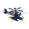 XINGBAO XB-57001 57001 XB57001 non  CÔNG AN THÀNH PHỐ (8 TRONG 1) bộ đồ chơi xếp lắp ráp ghép mô hình City CITY POLICE