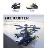 XINGBAO XB-57001 57001 XB57001 non  CÔNG AN THÀNH PHỐ (8 TRONG 1) bộ đồ chơi xếp lắp ráp ghép mô hình City CITY POLICE