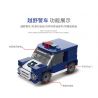 XINGBAO XB-57001 57001 XB57001 non  CÔNG AN THÀNH PHỐ (8 TRONG 1) bộ đồ chơi xếp lắp ráp ghép mô hình City CITY POLICE
