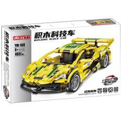 ACHKO 60010 YIMU YM-108 non  MCLAREN BACK BUS. bộ đồ chơi xếp lắp ráp ghép mô hình  Kỹ Thuật Công Nghệ Cao Mô Hình Phương Tiện 428 khối