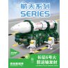 INBRIXX 691010 non  VỤ PHÓNG TÊN LỬA VẬN TẢI TRƯỜNG CHINH 6 THÁNG 3 bộ đồ chơi xếp lắp ráp ghép mô hình Space Thám Hiểm Không Gian 702 khối