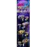 ZHEGAO SC3007 3007 non  XE THỜI THƯỢNG CYBERPUNK 4 LOẠI BÒ RỪNG SƯ TỬ HỒNG PHI CÔNG SỐ 51 bộ đồ chơi xếp lắp ráp ghép mô hình Creator RACING CAR Sáng Tạo