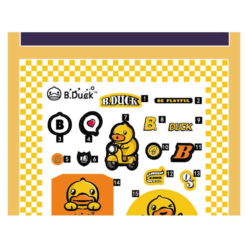 BALODY 21060 non  B.DUCK XE MÁY bộ đồ chơi xếp lắp ráp ghép mô hình Motorcycle Motorbike B.DUCK MOTORCYCLE CLUB Xe Hai Bánh 1116 khối