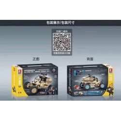SEMBO 704951 non  SPIRIT LỒNG NHỆN NHẢY XE ĐỊA HÌNH bộ đồ chơi xếp lắp ráp ghép mô hình Movie & Game INCARNATION JUMPING SPIDER SUV Phim Và Trò Chơi 1182 khối
