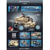 SEMBO 704951 non  SPIRIT LỒNG NHỆN NHẢY XE ĐỊA HÌNH bộ đồ chơi xếp lắp ráp ghép mô hình Movie & Game INCARNATION JUMPING SPIDER SUV Phim Và Trò Chơi 1182 khối