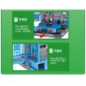 INBRIXX 691009 non  TRUNG TÂM PHÓNG TÊN LỬA THẦN CHÂU bộ đồ chơi xếp lắp ráp ghép mô hình Space Thám Hiểm Không Gian 712 khối