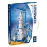 INBRIXX 691009 non  TRUNG TÂM PHÓNG TÊN LỬA THẦN CHÂU bộ đồ chơi xếp lắp ráp ghép mô hình Space Thám Hiểm Không Gian 712 khối