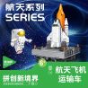INBRIXX 691008 non  TÀU CON THOI VẬN CHUYỂN bộ đồ chơi xếp lắp ráp ghép mô hình Space Thám Hiểm Không Gian 493 khối