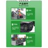 INBRIXX 691008 non  TÀU CON THOI VẬN CHUYỂN bộ đồ chơi xếp lắp ráp ghép mô hình Space Thám Hiểm Không Gian 493 khối