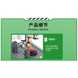 INBRIXX 691008 non  TÀU CON THOI VẬN CHUYỂN bộ đồ chơi xếp lắp ráp ghép mô hình Space Thám Hiểm Không Gian 493 khối