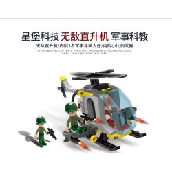 XINGBAO XB-57007 57007 XB57007 non  QUA CHIẾN TRƯỜNG (BỐN TRONG MỘT) bộ đồ chơi xếp lắp ráp ghép mô hình Military Army ACROSS THE BATTERFIELD Quân Sự Bộ Đội