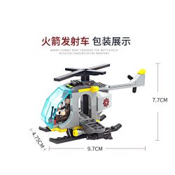 XINGBAO XB-57007 57007 XB57007 non  QUA CHIẾN TRƯỜNG (BỐN TRONG MỘT) bộ đồ chơi xếp lắp ráp ghép mô hình Military Army ACROSS THE BATTERFIELD Quân Sự Bộ Đội