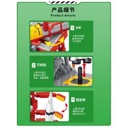 INBRIXX 691007 non  BÃI PHÓNG SATURN V bộ đồ chơi xếp lắp ráp ghép mô hình Space Thám Hiểm Không Gian 457 khối