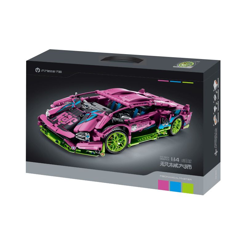 IM.MASTER 9808 9803 non Lego LAMBORGHINI 1:14. tỷ lệ 1:14 bộ đồ chơi xếp lắp ráp ghép mô hình Technic Kỹ Thuật Công Nghệ Cao Mô Hình Phương Tiện 1356 khối