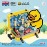 BALODY 21061 non  HÀNH LÝ B.DUCK VÒNG QUANH THẾ GIỚI LUÂN ĐÔN bộ đồ chơi xếp lắp ráp ghép mô hình B.DUCK TRAVEL SUITCASE 1499 khối