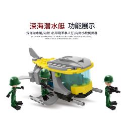 XINGBAO XB-57007 57007 XB57007 non  QUA CHIẾN TRƯỜNG (BỐN TRONG MỘT) bộ đồ chơi xếp lắp ráp ghép mô hình Military Army ACROSS THE BATTERFIELD Quân Sự Bộ Đội