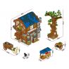 MorkModel 50101 Mork Model 50101 non  THỊ TRẤN THỜI TRUNG CỔ bộ đồ chơi xếp lắp ráp ghép mô hình MEDIEVALTOWN MARKET 1724 khối