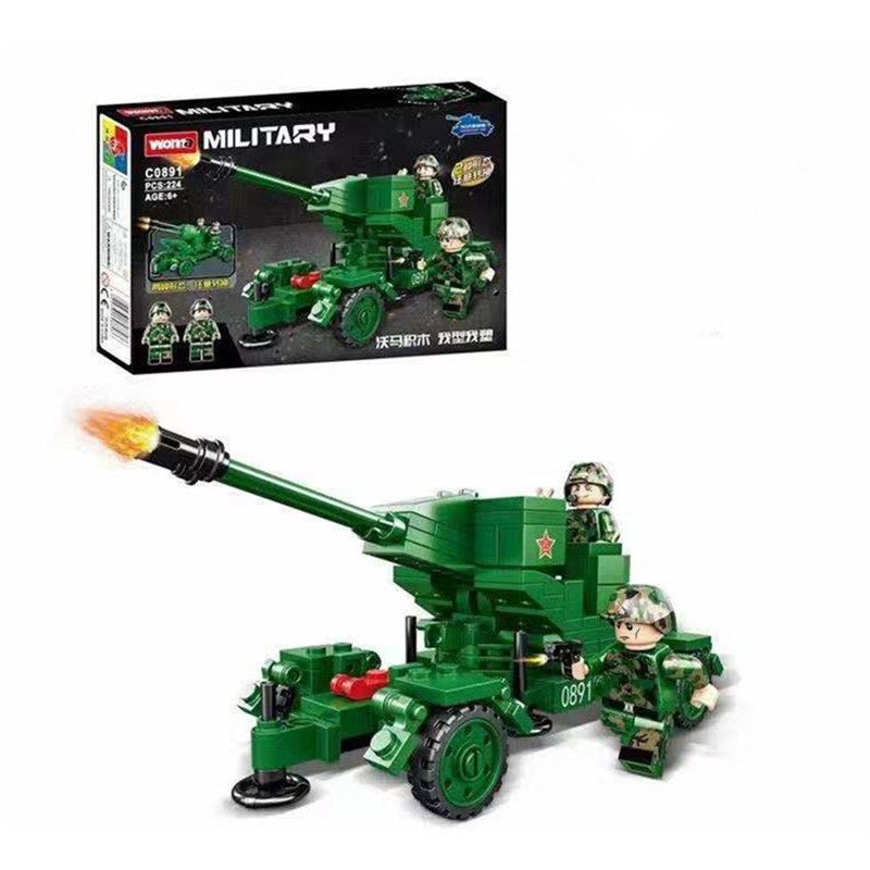 WOMA C0891 0891 non Lego 90 SÚNG CÔNG NGHỆ CAO bộ đồ chơi xếp lắp ráp ghép mô hình Military Army Quân Sự Bộ Đội 224 khối